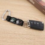 3-in-1 Compass Thermometer Outdoor Hiking Tactical Survival Carabiner Key Ring - Image 5