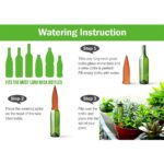 4PC Terracotta Automatic Plant Self Watering Spikes Water Drip Irrigation System - Image 5