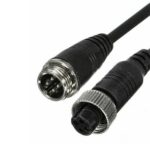 4Pin Video Extension Cable Wire For Rear View Reversing Camera Car Truck 5M - Image 5