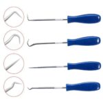 4pcs Car Pick&Hook Set O Ring Oil Seal Gasket Puller Remover Craft Hand Tool AU - Image 4