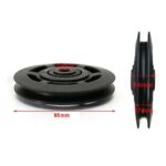 4pcs Universal 95mm plastic Bearing Pulley Wheel for Gym Fitness Equipment - Image 4