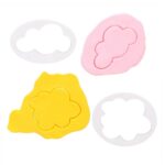 5pcs Clouds Shape Biscuit Cookie Cutter Fondant Cake Decor Baking Mold Tool AU - Image 4