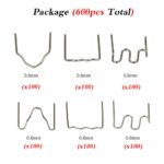 600pcs Hot Stapler Staples For Car Bumper Fender Welding Gun Plastic Repair Kit - Image 3