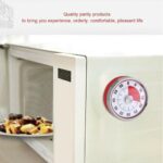 60 Minutes Kitchen Timer Counter Time Oven Mechanical Visual Timers Magnetic 8CM - Image 3