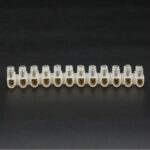 6X Barrier Screw Terminal Block Wire Dual Connector Strips 12 Position 3/6/10A - Image 2