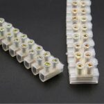 6X Barrier Screw Terminal Block Wire Dual Connector Strips 12 Position 3/6/10A - Image 6