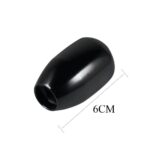 6-Speed Manual Aluminum Car Gear Stick Shift Knobs Black Shifter Lever Universal - Image 6