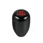 6-Speed Manual Aluminum Car Gear Stick Shift Knobs Black Shifter Lever Universal - Image 4