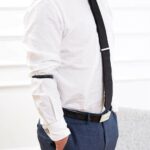 6pcs Shirt Sleeve Holders Arm Bands Elastic Metal Armbands Men Ladies Fashion AU - Image 3