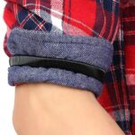 6pcs Shirt Sleeve Holders Arm Bands Elastic Metal Armbands Men Ladies Fashion AU - Image 6
