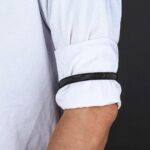6pcs Shirt Sleeve Holders Arm Bands Elastic Metal Armbands Men Ladies Fashion AU - Image 5