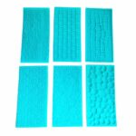 6pcs/set Tree Bark Pattern Fondant Cake Mould Baking Chocolate Mold Decor Craft - Image 3
