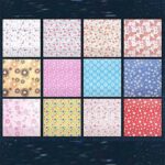 72 Sheets Japanese Square Folding Origami Craft Paper 12 Patterns Mix Colour - Image 7