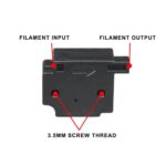 AU Black 1.75mm 3D Printer Filament Detection Module Break Switch Run Out Sensor - Image 2