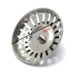 AU Stainless Steel Kitchen Sink Strainer Plug Waste Drain Stopper Filter A++ - Image 3