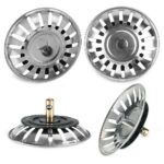 AU Stainless Steel Kitchen Sink Strainer Plug Waste Drain Stopper Filter A++ - Image 7