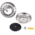 AU Stainless Steel Kitchen Sink Strainer Plug Waste Drain Stopper Filter A++ - Image 6