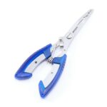 Blue Stainless Steel Fishing Pliers Hook Remover Line Cutter Split Ring Gripper - Image 7