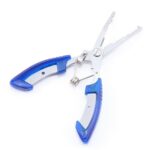 Blue Stainless Steel Fishing Pliers Hook Remover Line Cutter Split Ring Gripper - Image 5