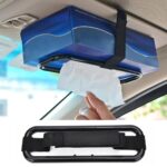 Car Tissue Holder Auto Elastic Belt Sun Visor Napkin Box Back Seat Rack Paper AU - Image 2