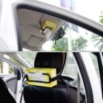 Car Tissue Holder Auto Elastic Belt Sun Visor Napkin Box Back Seat Rack Paper AU - Image 3