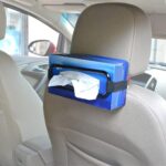 Car Tissue Holder Auto Elastic Belt Sun Visor Napkin Box Back Seat Rack Paper AU - Image 5