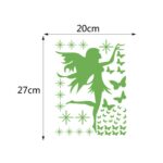 Fairy Star Butterfly Wall Sticker Removable Decal Decor Glow In The Dark Bedroom - Image 5