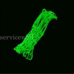 Glow In The Dark Fluorescence Light Up Basketball Net Basketball Hoop Shoot - Image 7