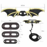Lizard Harness Leash Reptile Dragon and Cool Leather Wings Adjustable Bearded - Image 6