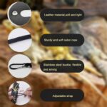 Lizard Harness Leash Reptile Dragon and Cool Leather Wings Adjustable Bearded - Image 2