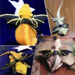 Lizard Harness Leash Reptile Dragon and Cool Leather Wings Adjustable Bearded - Image 4