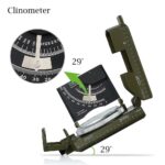 Pocket Military Metal Sighting Compass Inclinometer Camping Hiking Professional - Image 3