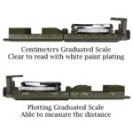 Pocket Military Metal Sighting Compass Inclinometer Camping Hiking Professional - Image 2