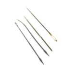Portable Leather Shoes Tent Sewing Awl Hand Stitcher Taper Craft Needle Kit art - Image 3
