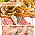 Sausage Machine Meat Filler Stuffer Salami Maker Funnel Hand Operated - Image 5