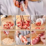 Sausage Machine Meat Filler Stuffer Salami Maker Funnel Hand Operated - Image 4