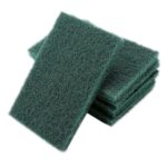 Scouring pads, abrasive cleaning cloths, household scrubbing pads 10 pieces - Image 4