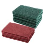 Scouring pads, abrasive cleaning cloths, household scrubbing pads 10 pieces - Image 7