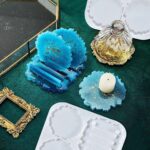Silicone Coaster Mat Storage Holder Set DIY Resin Casting Mold Epoxy Mould Tools - Image 6