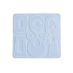 Silicone Earring Pendant Jewelry Mold Resin Casting Craft Mould DIY Epoxy Making - Image 7
