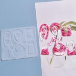 Silicone Earring Pendant Jewelry Mold Resin Casting Craft Mould DIY Epoxy Making - Image 5