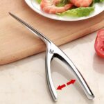 Stainless Steel Kitchen Tool Shrimp A Creative Deveiner Peel Device Prawn Peeler - Image 6