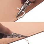 Tool Leather Craft Edge Press Kit Adjustable Leather Stitching Groover Crease - Image 3