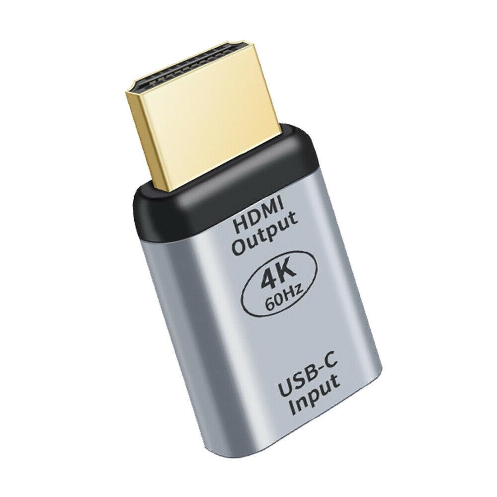 USB-C Type C Female To HDMI 2.0 Male Adapter 4K@60HZ Video USB 3.1 Gen 2 Connect - Image 2