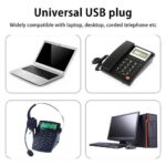 USB Noise Cancelling Microphone Computer PC Headset Headphones Call Centrer - Image 6