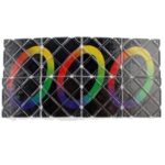 8 Panel 3 Ring for Master Magic Folding Puzzle Toy Ghost Hand AU