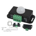 DC 12V-24V 8M Automatic Infrared PIR Motion Sensor Detector Switch For LED light