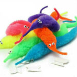 10PCS Magic Trick Twist Wiggly Worm Furry Teaser Funny Invisible Caterpillar AU