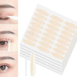 240pcs Invisible Double Eyelid Stickers Lace Tape Cosmetic Makeup Self-Adhesive