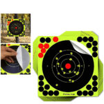 20pc Splatter Reactive Self Adhesive Shooting Targets Hunting Paster Accessories